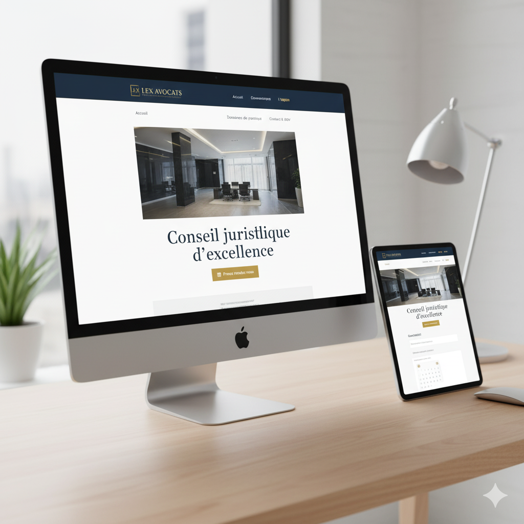 Site vitrine professionnel